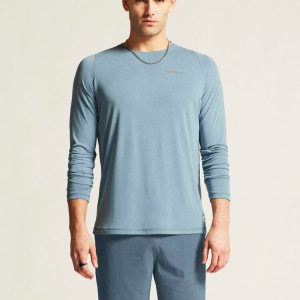 Men's Collective Bi-Blend Longsleeve Tee - RIVER