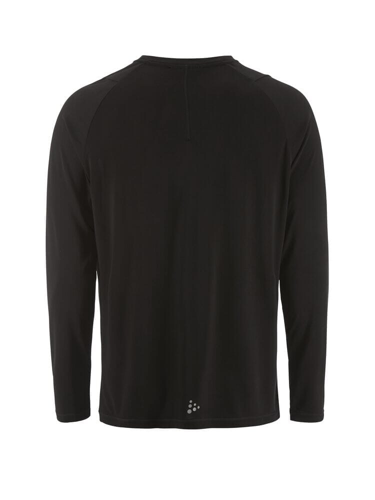 Men's Collective Bi-Blend Longsleeve Tee - Black - Image 8