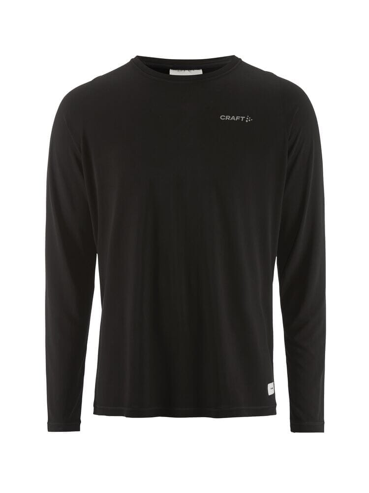 Men's Collective Bi-Blend Longsleeve Tee - Black - Image 7
