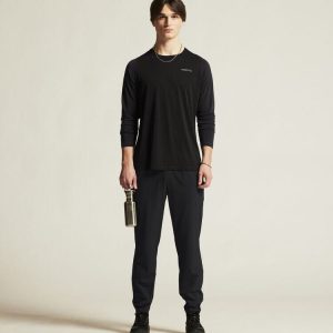 Men's Collective Bi-Blend Longsleeve Tee - Black