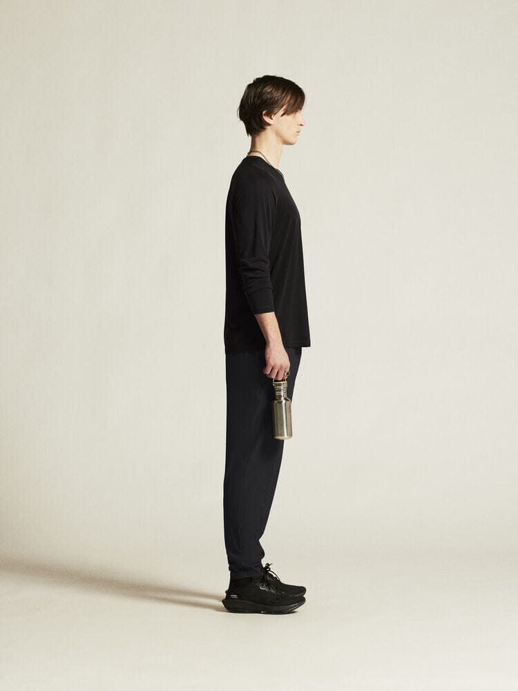 Men's Collective Bi-Blend Longsleeve Tee - Black - Image 5