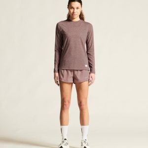 Women's Thermal Mesh CN - Flint Melange