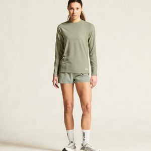 Women's Thermal Mesh CN - Pigeon Melange