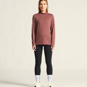 Women's Flow Ms Longsleeve - Rose Brown Melange