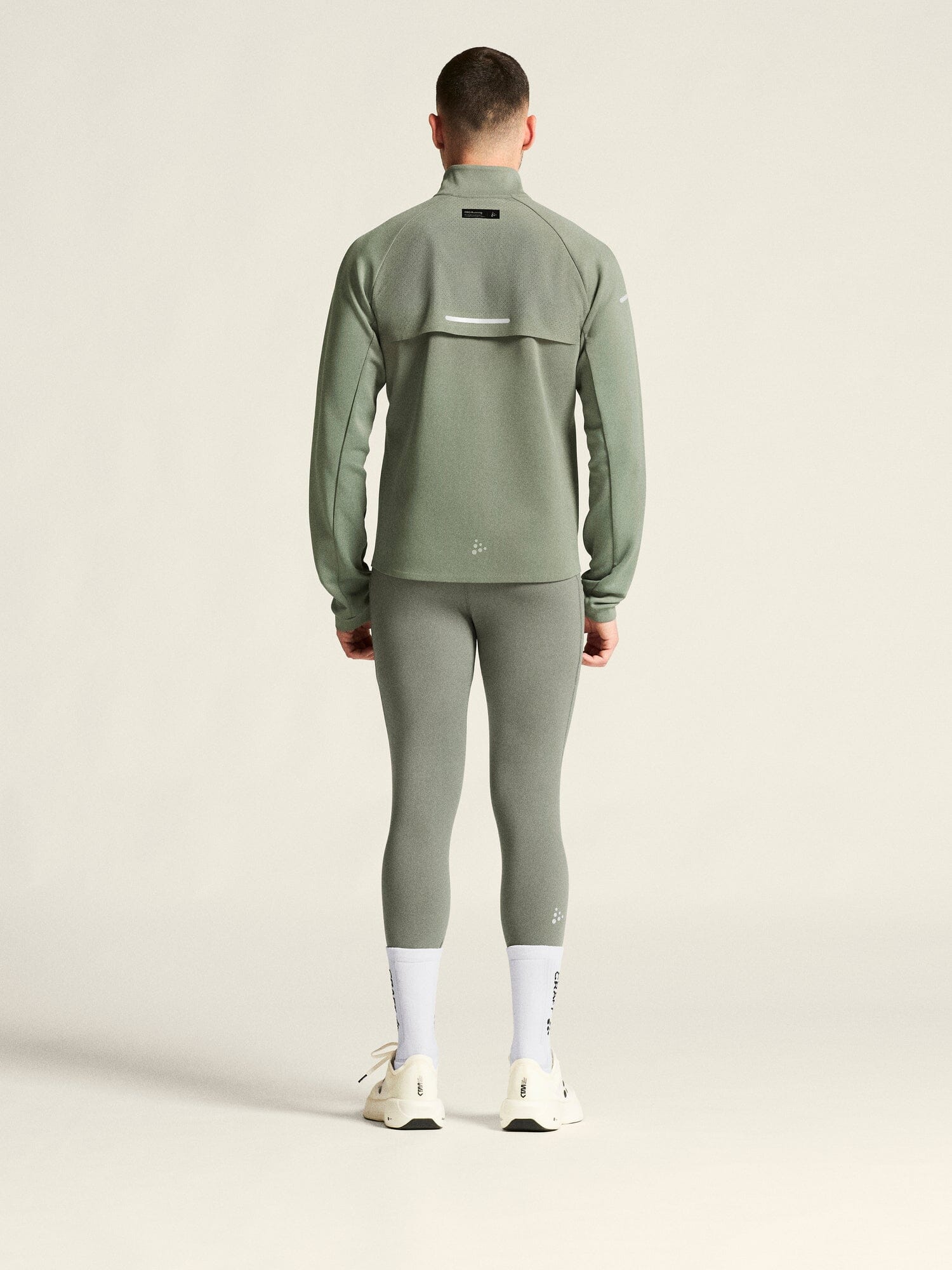 Men's SubZ Running Jacket 4 - Leaf - Image 6