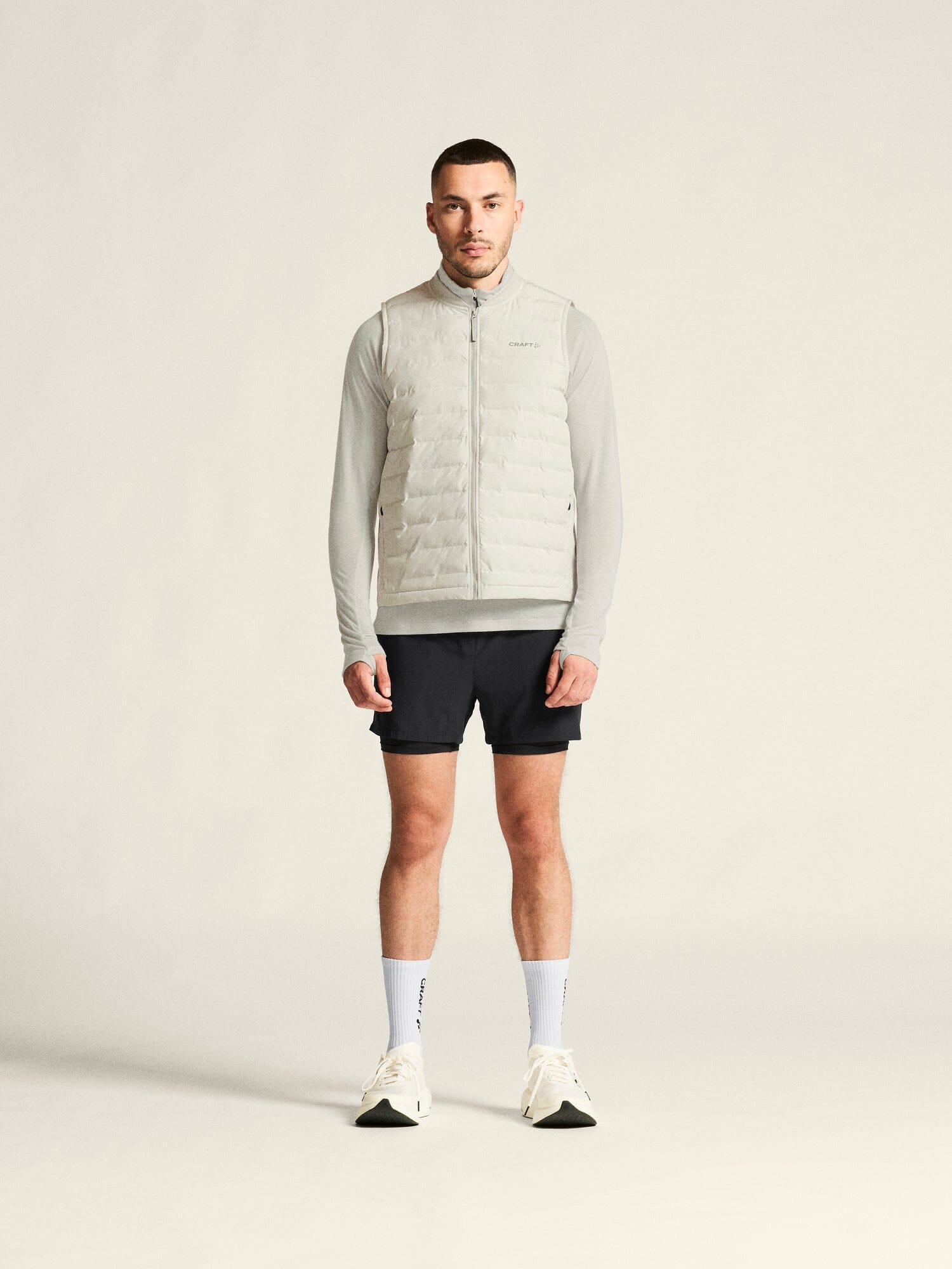 Men's SubZ Running Vest 4 - Cloud
