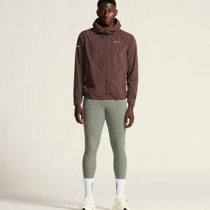 Men's SubZ Light Running Jacket - Prune