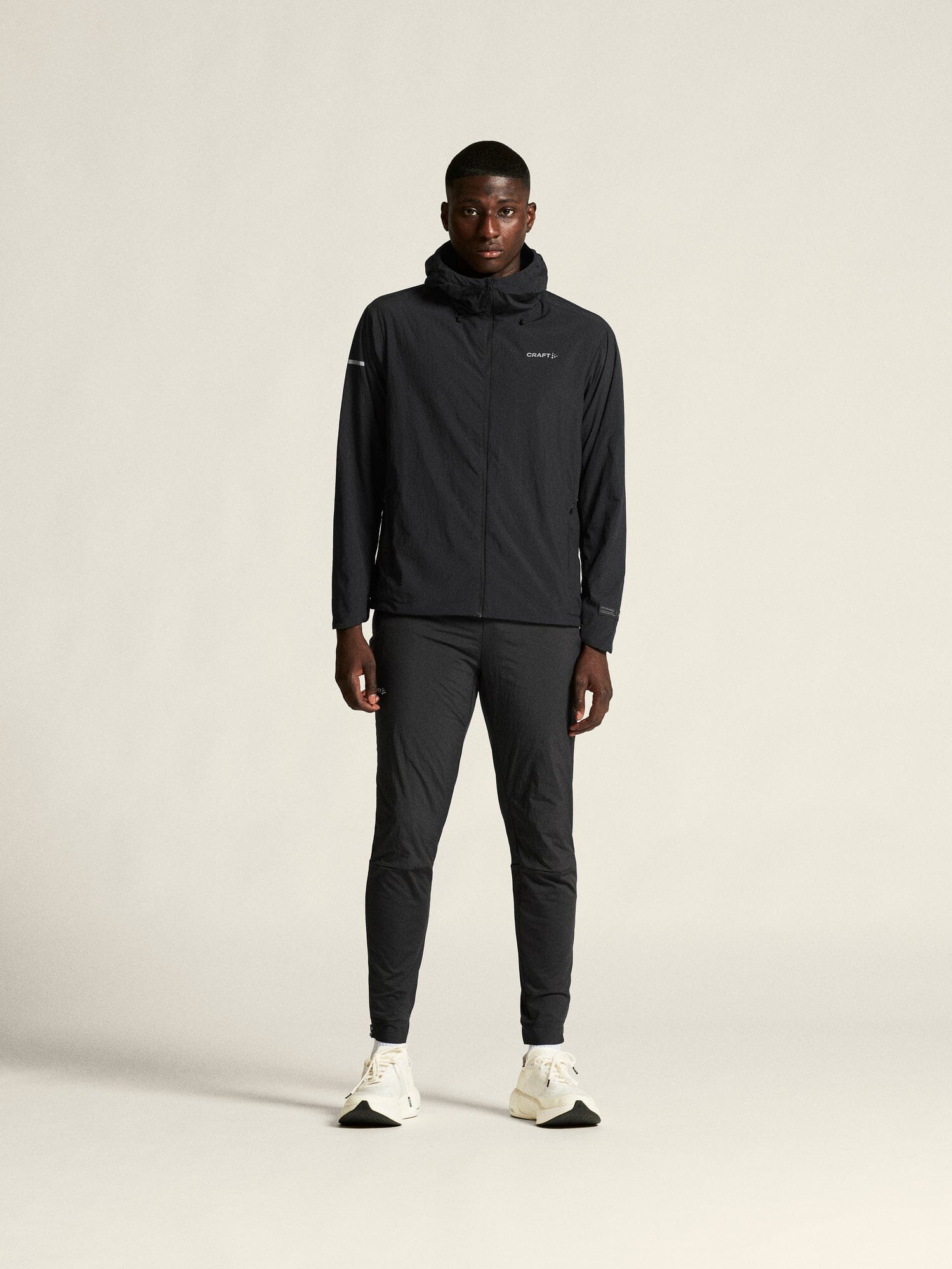Men's SubZ Light Running Jacket - Black