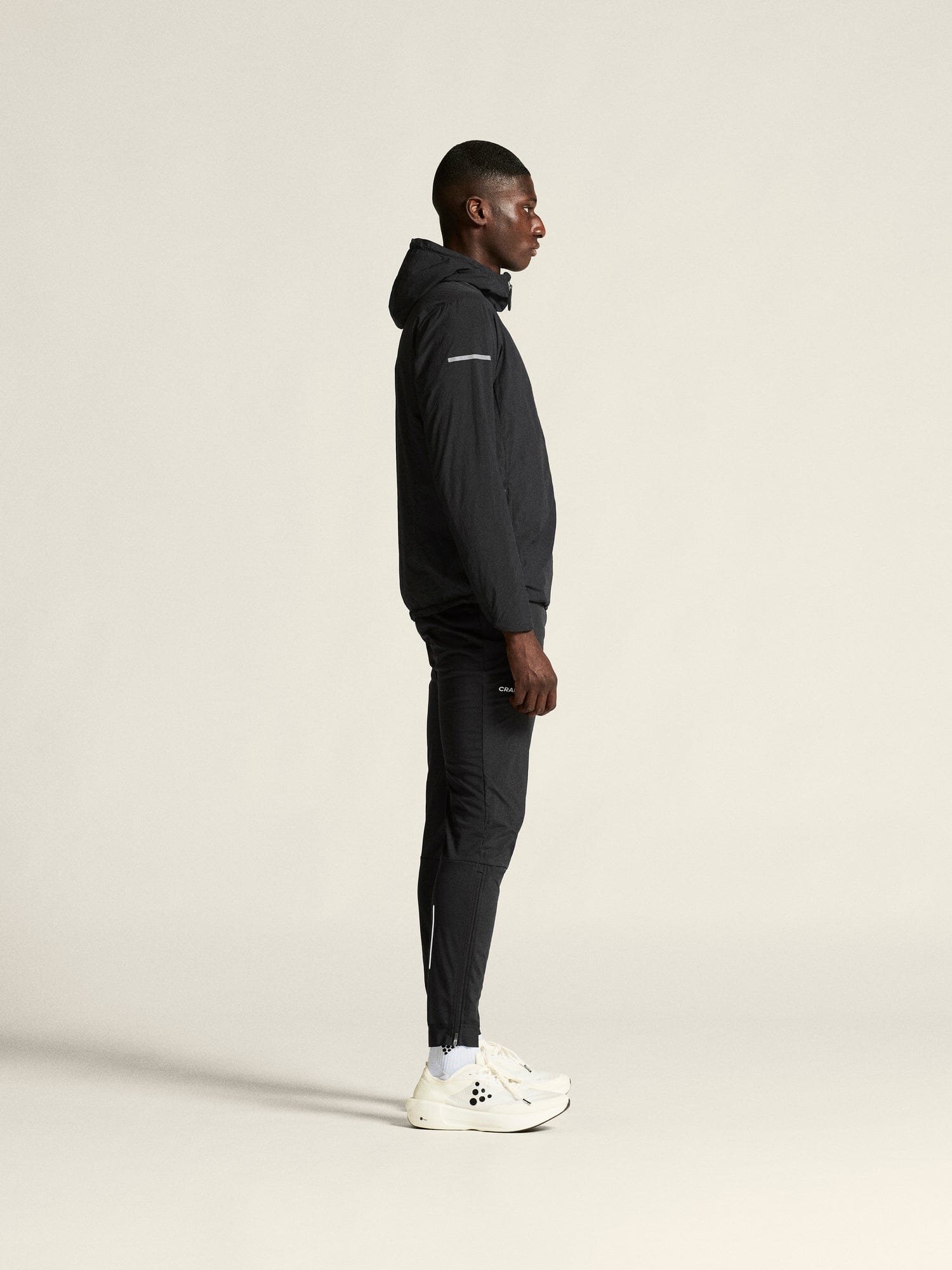 Men's SubZ Light Running Jacket - Black - Image 6