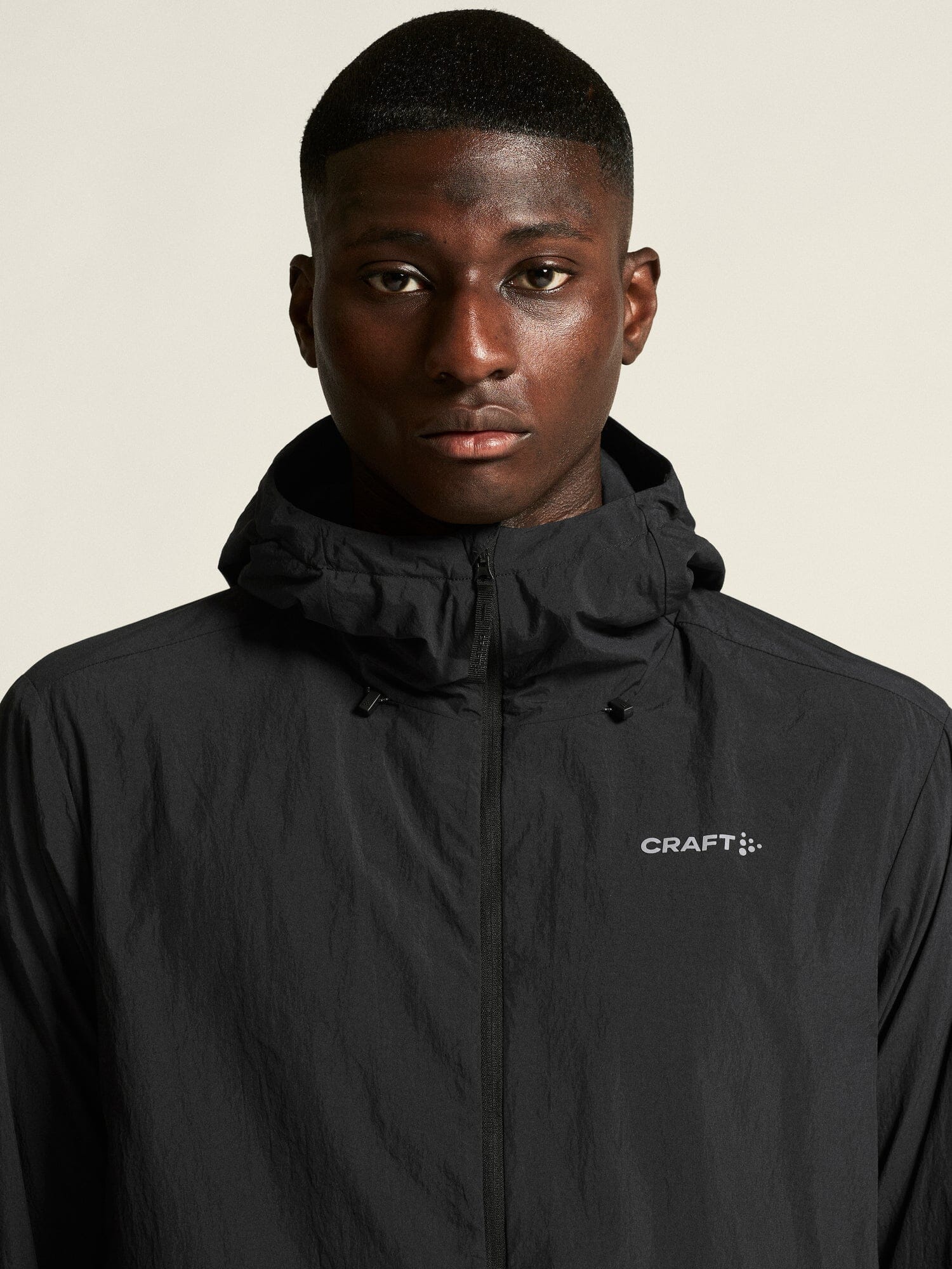 Men's SubZ Light Running Jacket - Black - Image 3