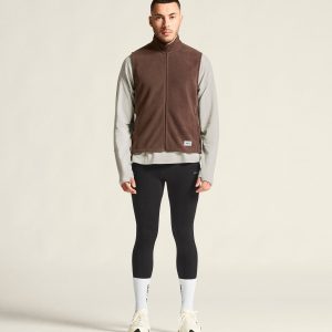 Men's SubZ Fleece Running Vest - Prune
