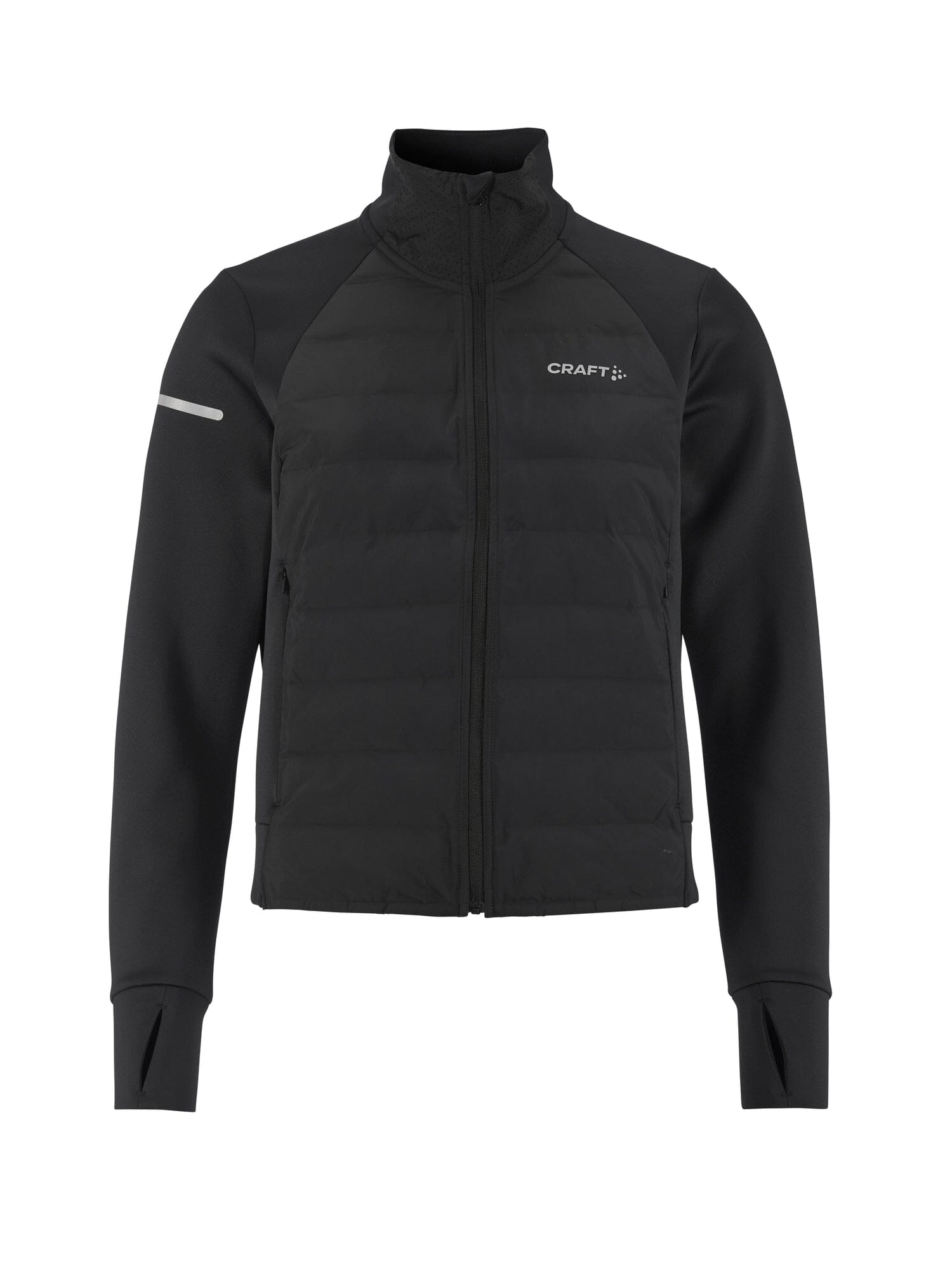 Women's SubZ Running Jacket 4 - Black - Image 8