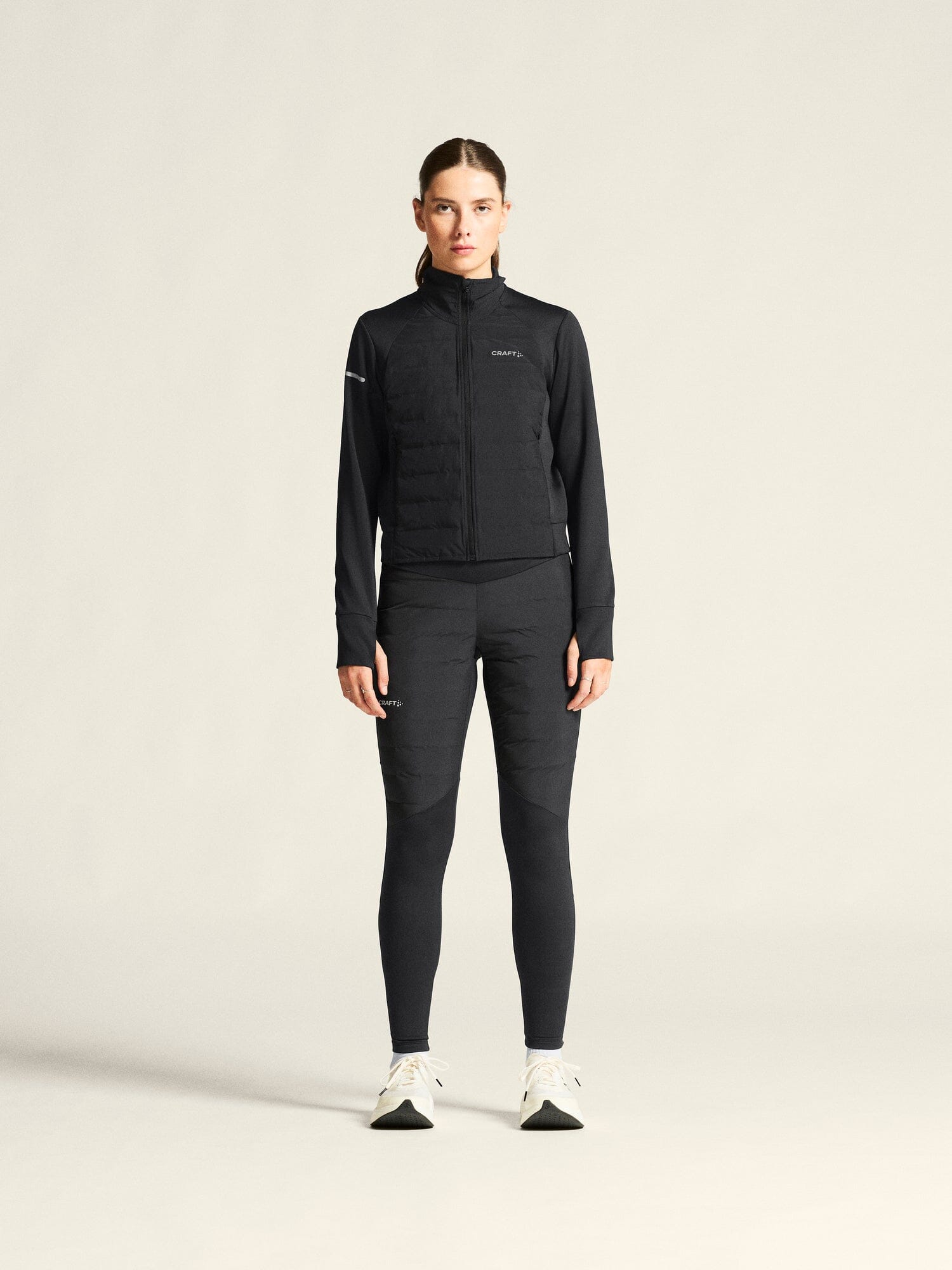 Women's SubZ Running Jacket 4 - Black