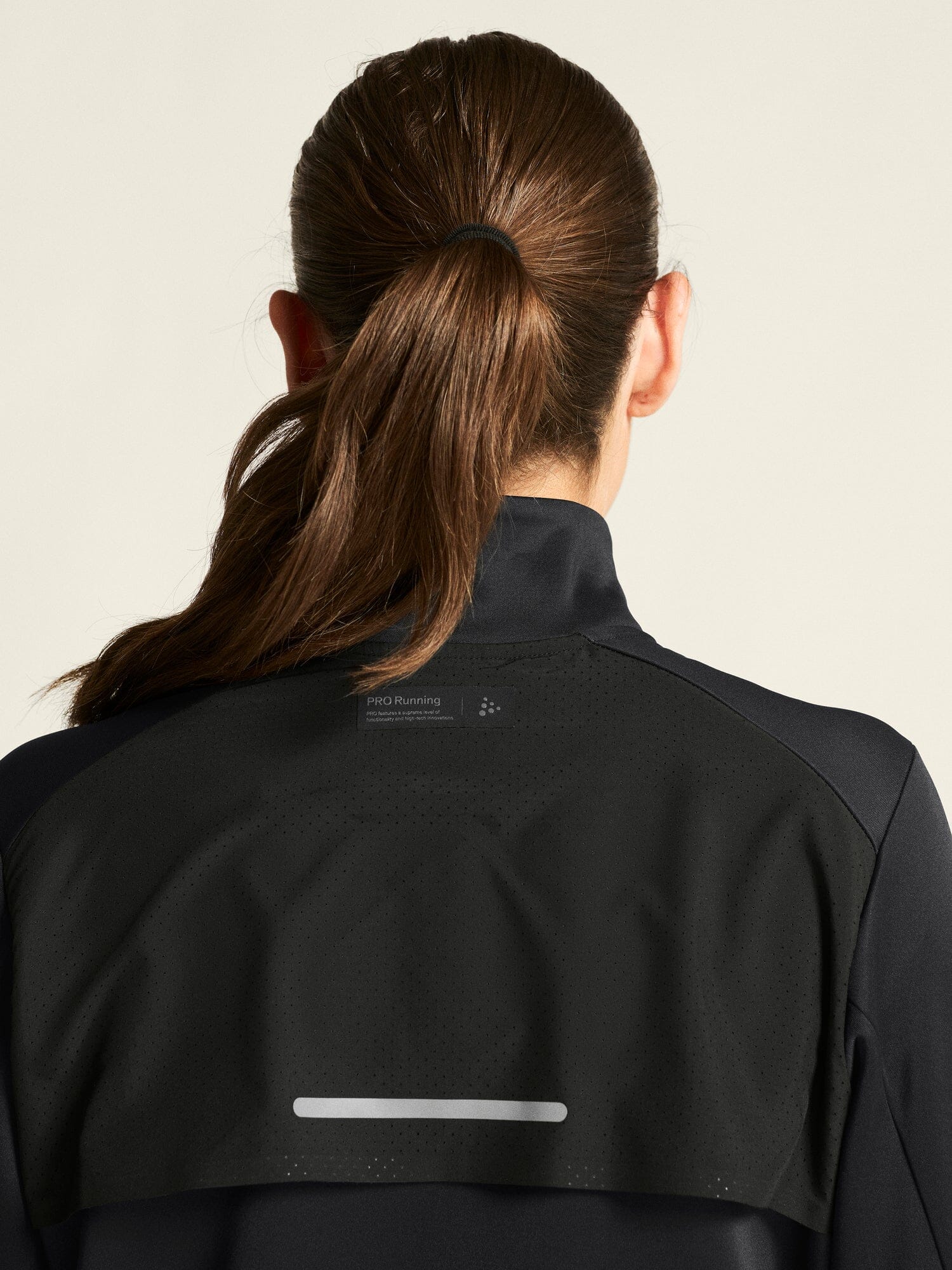 Women's SubZ Running Jacket 4 - Black - Image 5