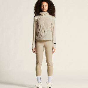 Women's SubZ Light Hood Sweater - Plaster