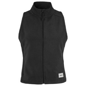 Women's SubZ Fleece Running Vest - Black
