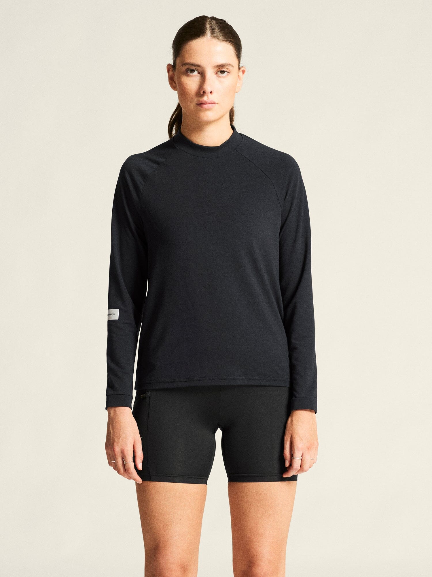 Women's SubZ Running Jersey - Black - Image 2