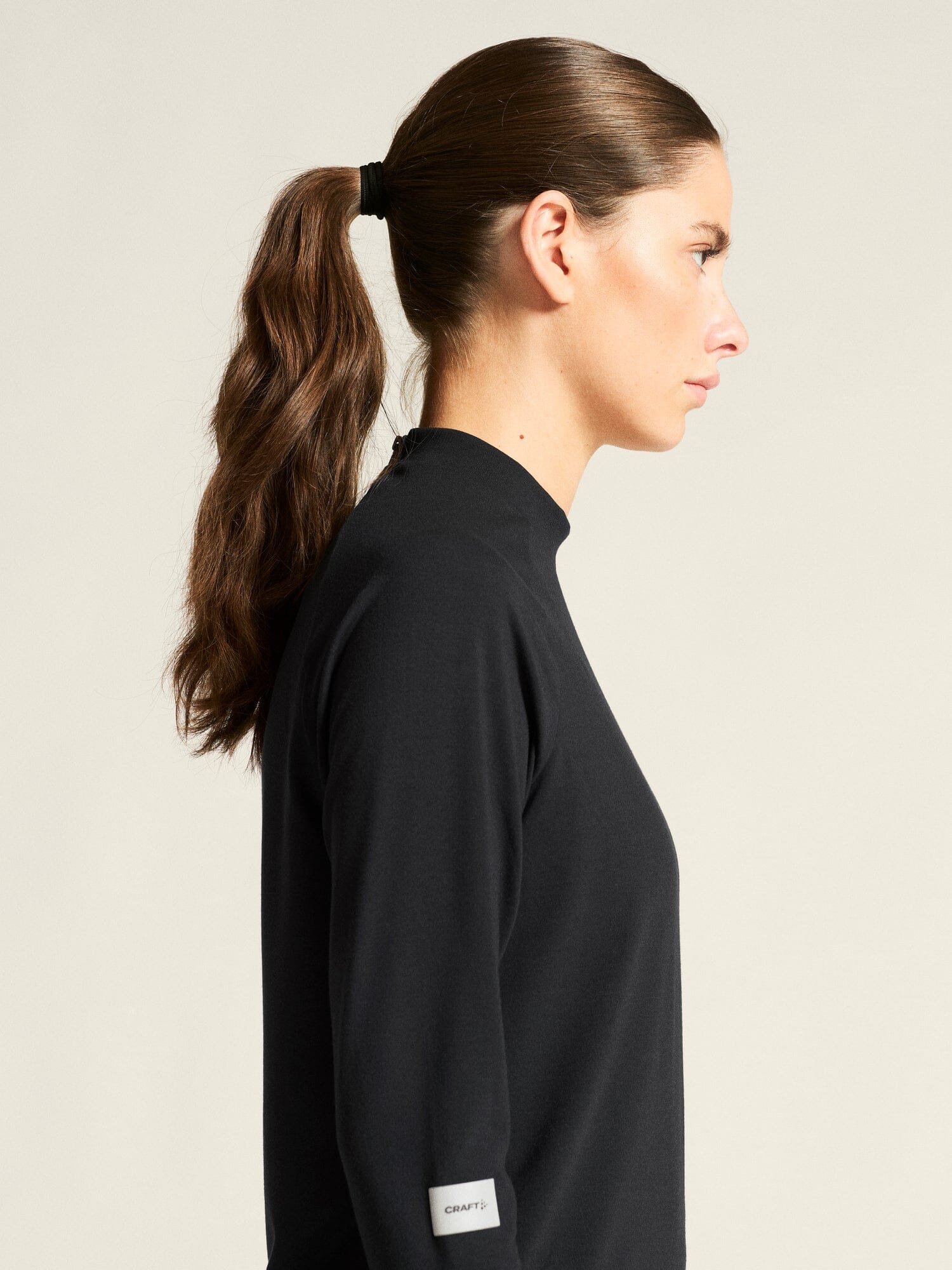 Women's SubZ Running Jersey - Black - Image 3