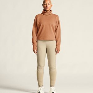 Women's SubZ Funnelneck Running Jersey - Syrup