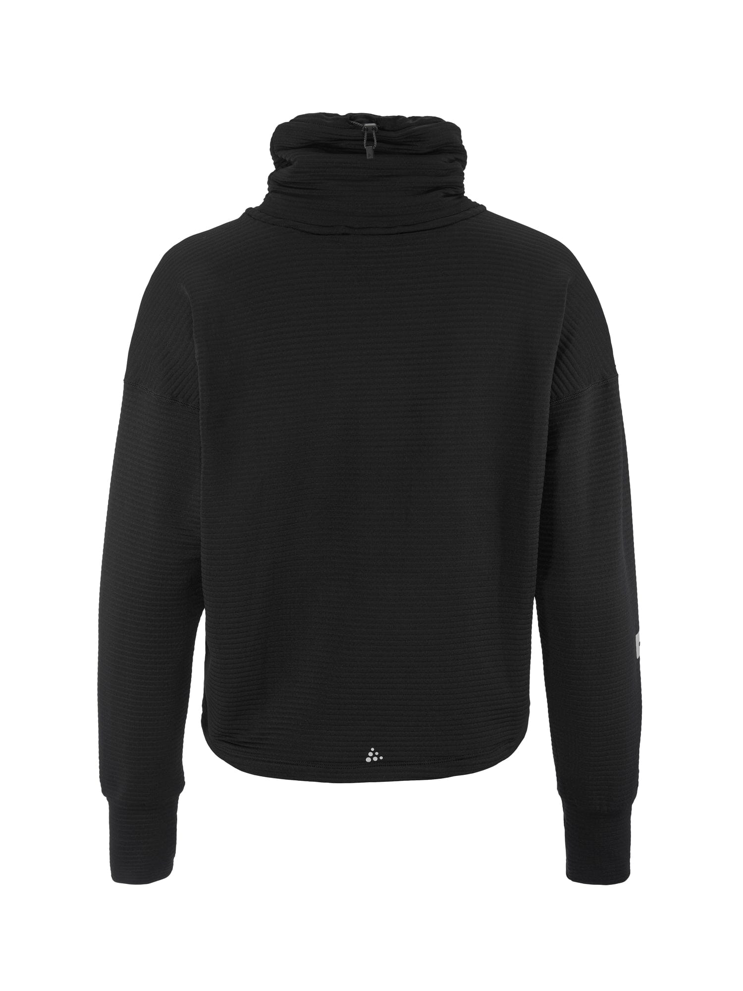 Women's SubZ Funnelneck Running Jersey - Black - Image 9