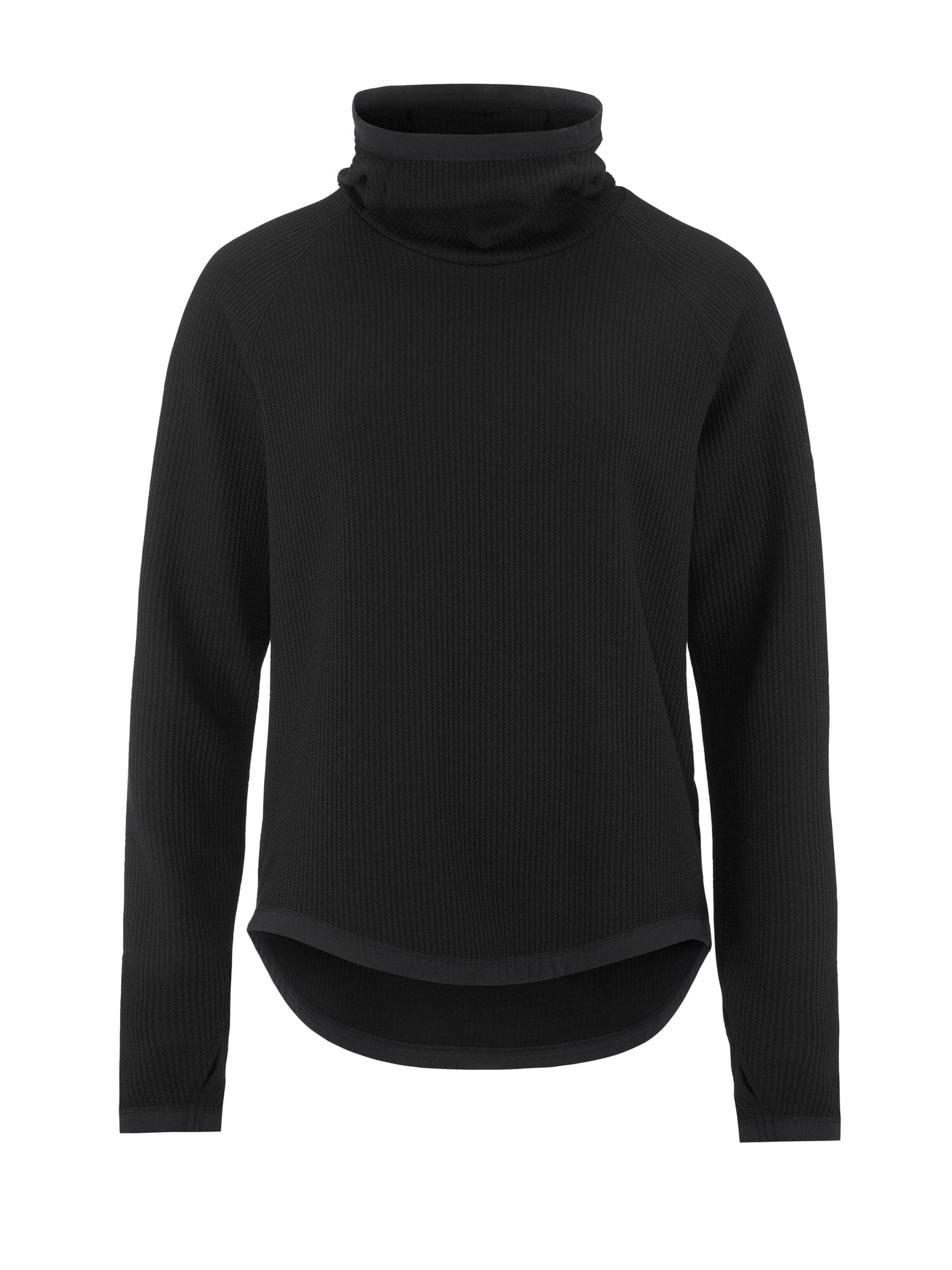 Women's Grid Hood - Black - Image 6