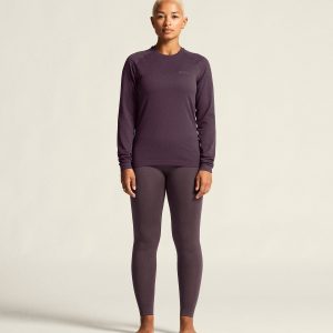 Women's Active Comfort LS 2 - DK PLUM