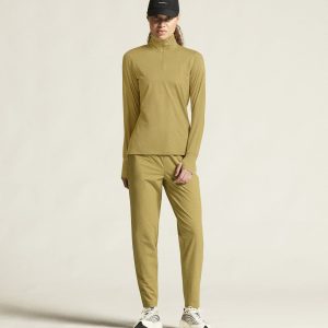 Women's Flow HZ LS - KHAKI MELANGE