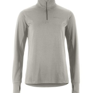 Women's Flow HZ LS - Grey Melange