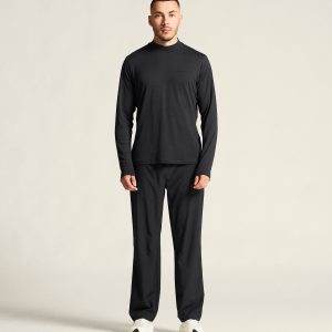 Women's Flow Mn Longsleeve - Black Melange