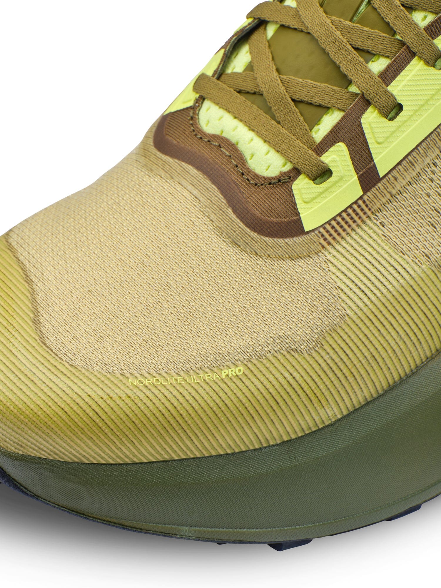 Men's Nordlite Ultra Pro Gravel Running Shoe - Leaf/Contrast Yellow - Image 3