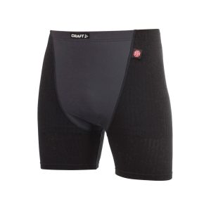 Men's Active Gunde Boxer Short Baselayer - BLACK