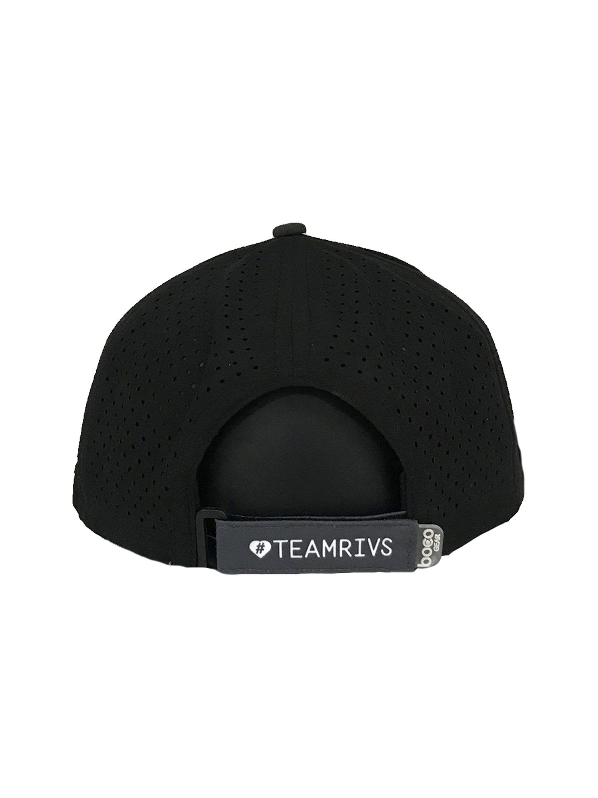 Team Rivs Trucker Hat - Black/Black - Image 4