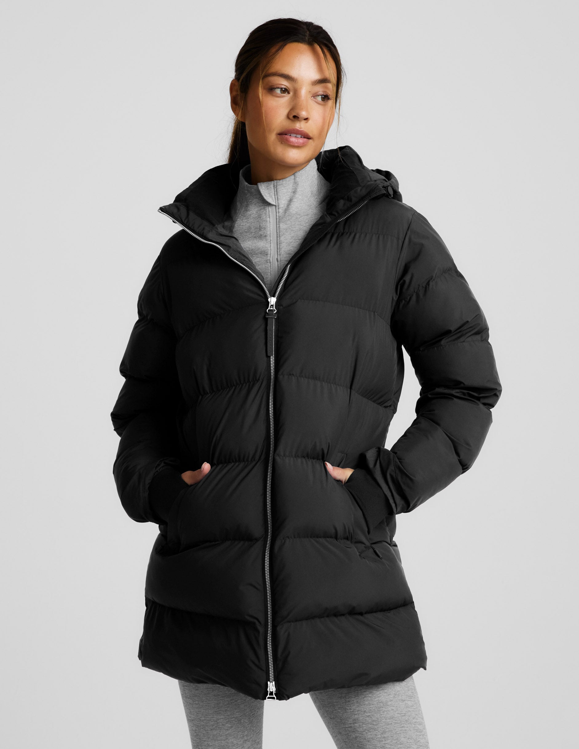 Warm Up Mid Length Puffer Jacket