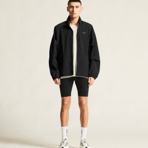 Men's Hypervent Oversized Wind Jacket - Black