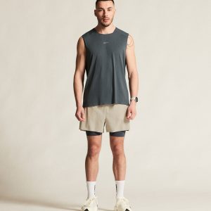 Men's Hypervent 2-In-1 Shorts - Plaster