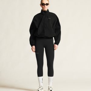 Women's Hypervent Oversized Wind Jacket - Black