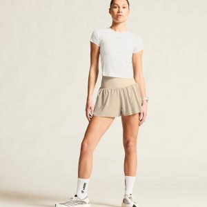 Women's Hypervent Cropped Tee - White