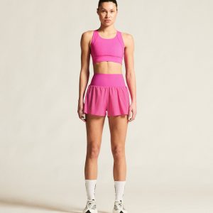 Women's Hypervent Wide Shorts - Magenta