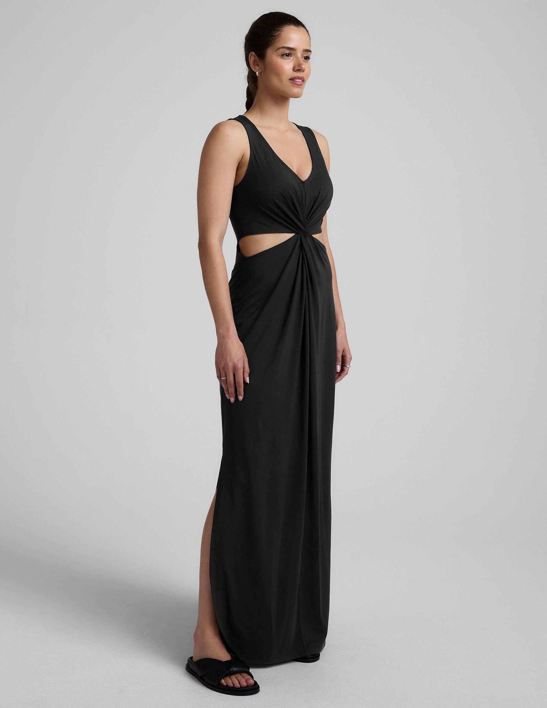 Maxi Around The World Front Twist Dress - Image 2