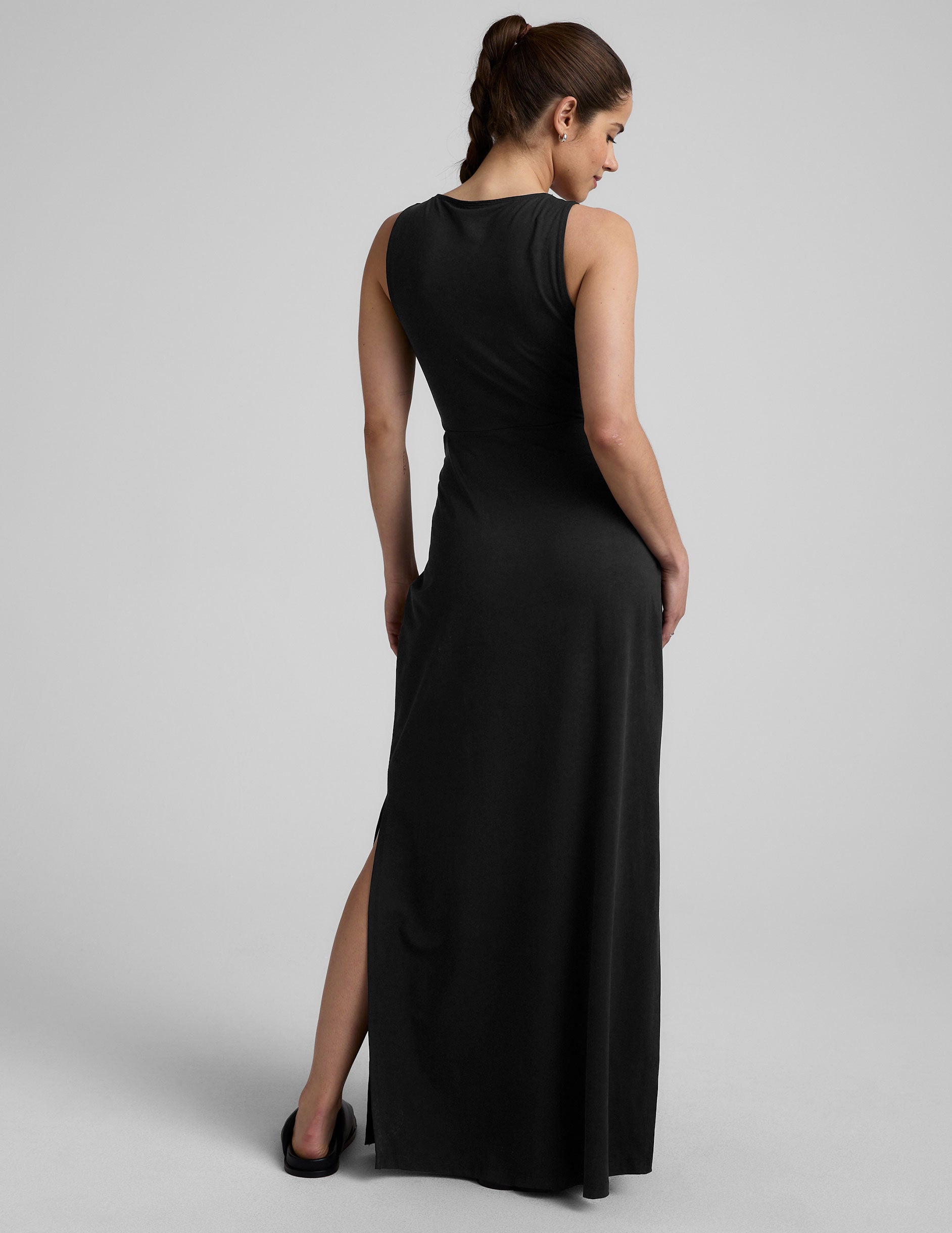 Maxi Around The World Front Twist Dress - Image 4