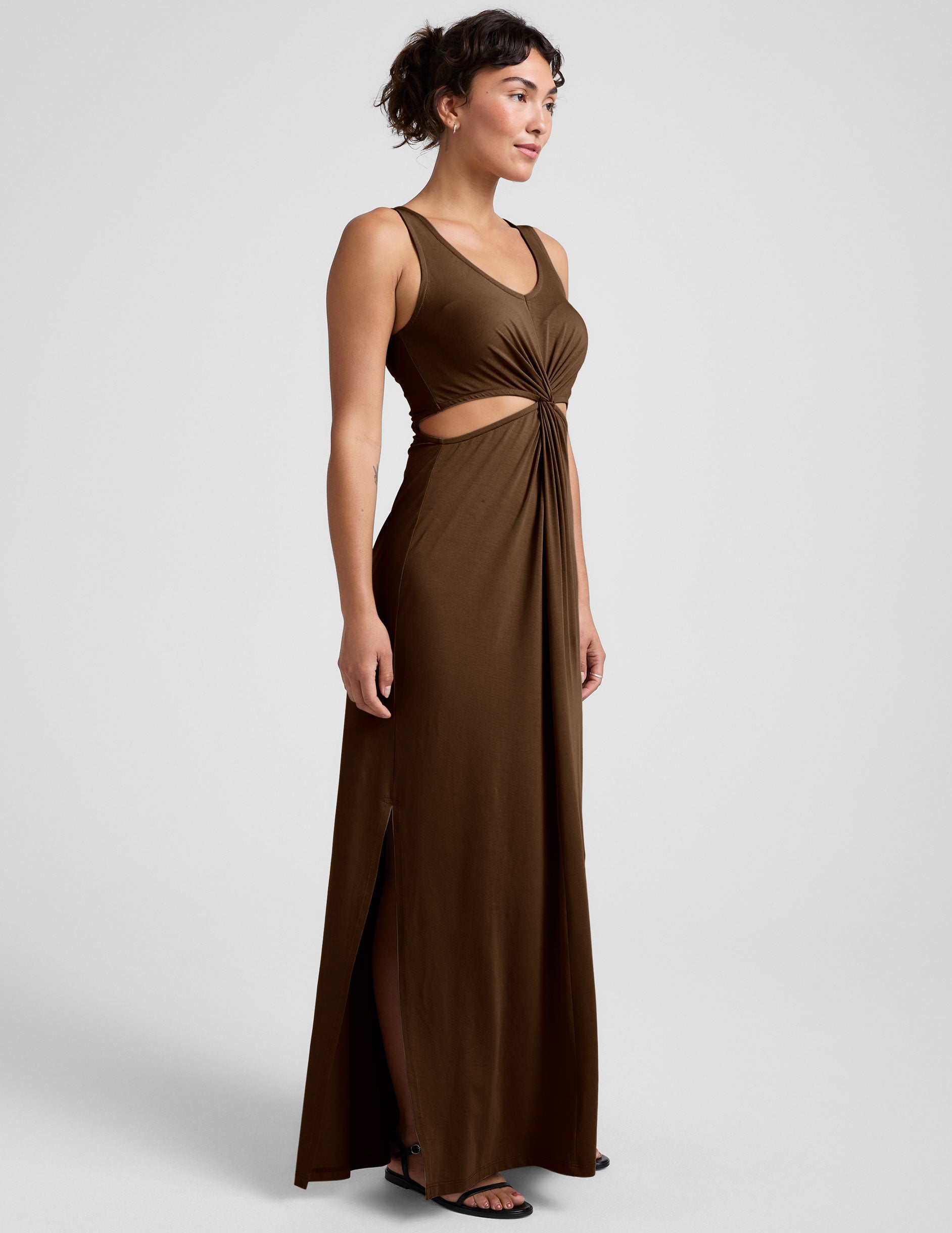 Maxi Around The World Front Twist Dress - Image 2