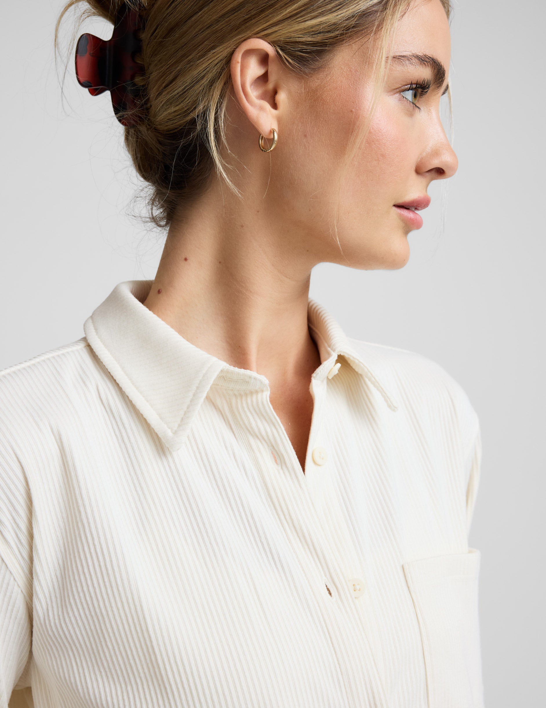 Breathe Easy Comfort Cord Button Up - Image 3