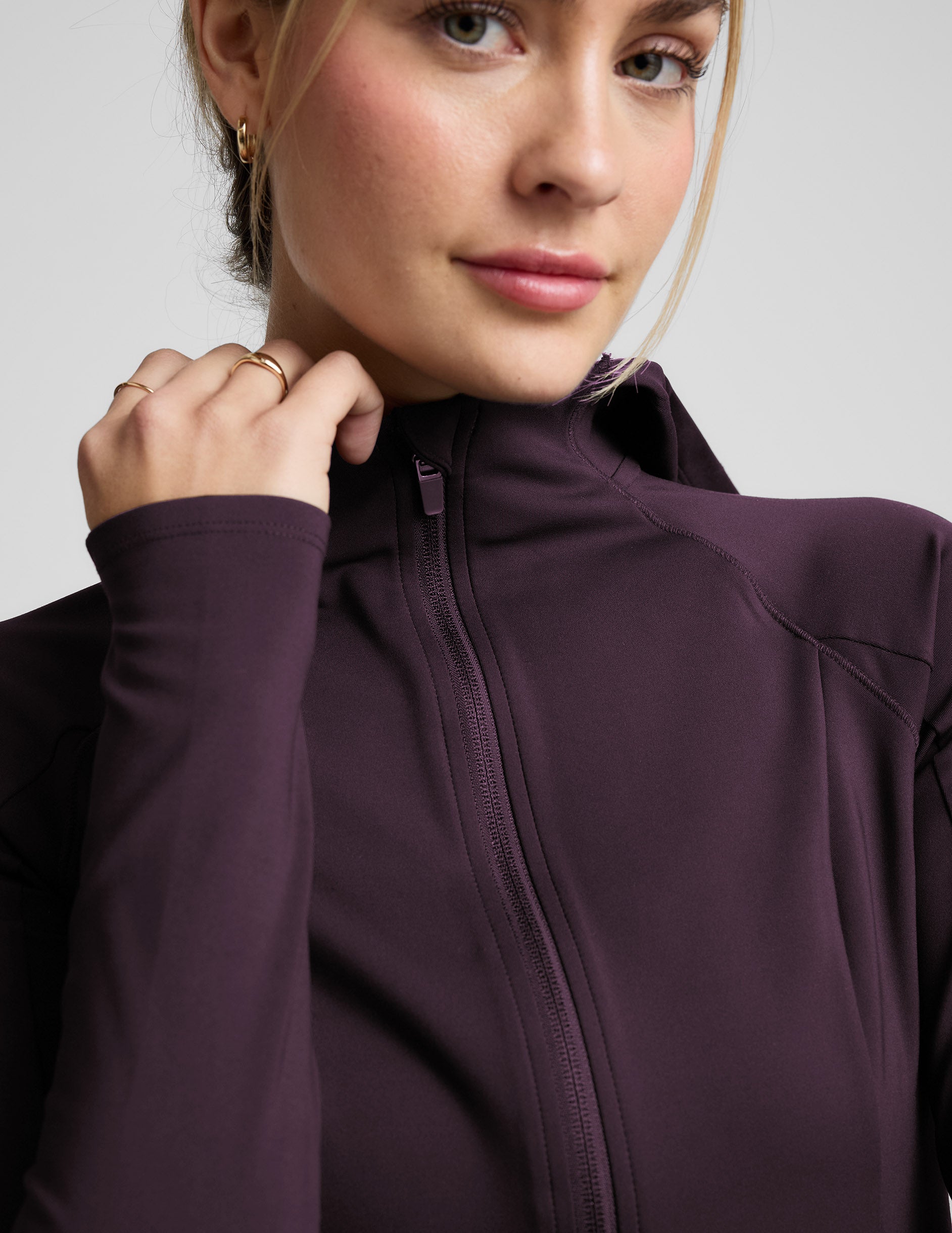 Pacer Fleece-Backed Full Zip Jacket - Image 5