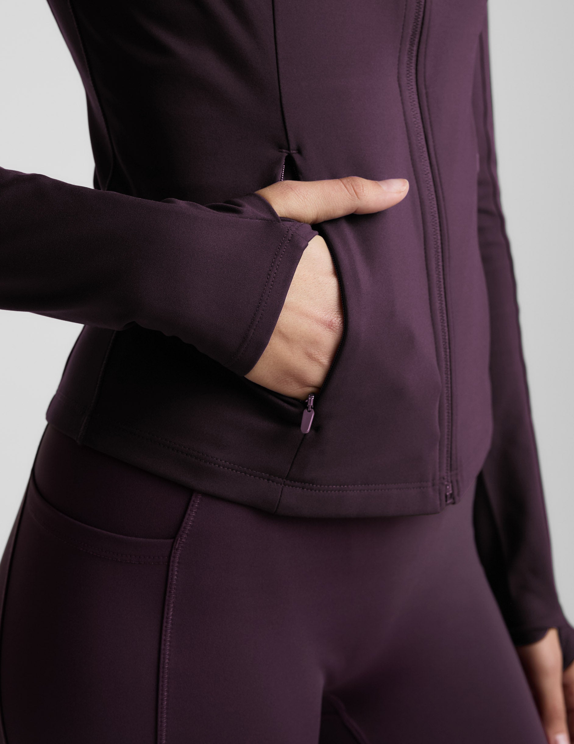 Pacer Fleece-Backed Full Zip Jacket - Image 3