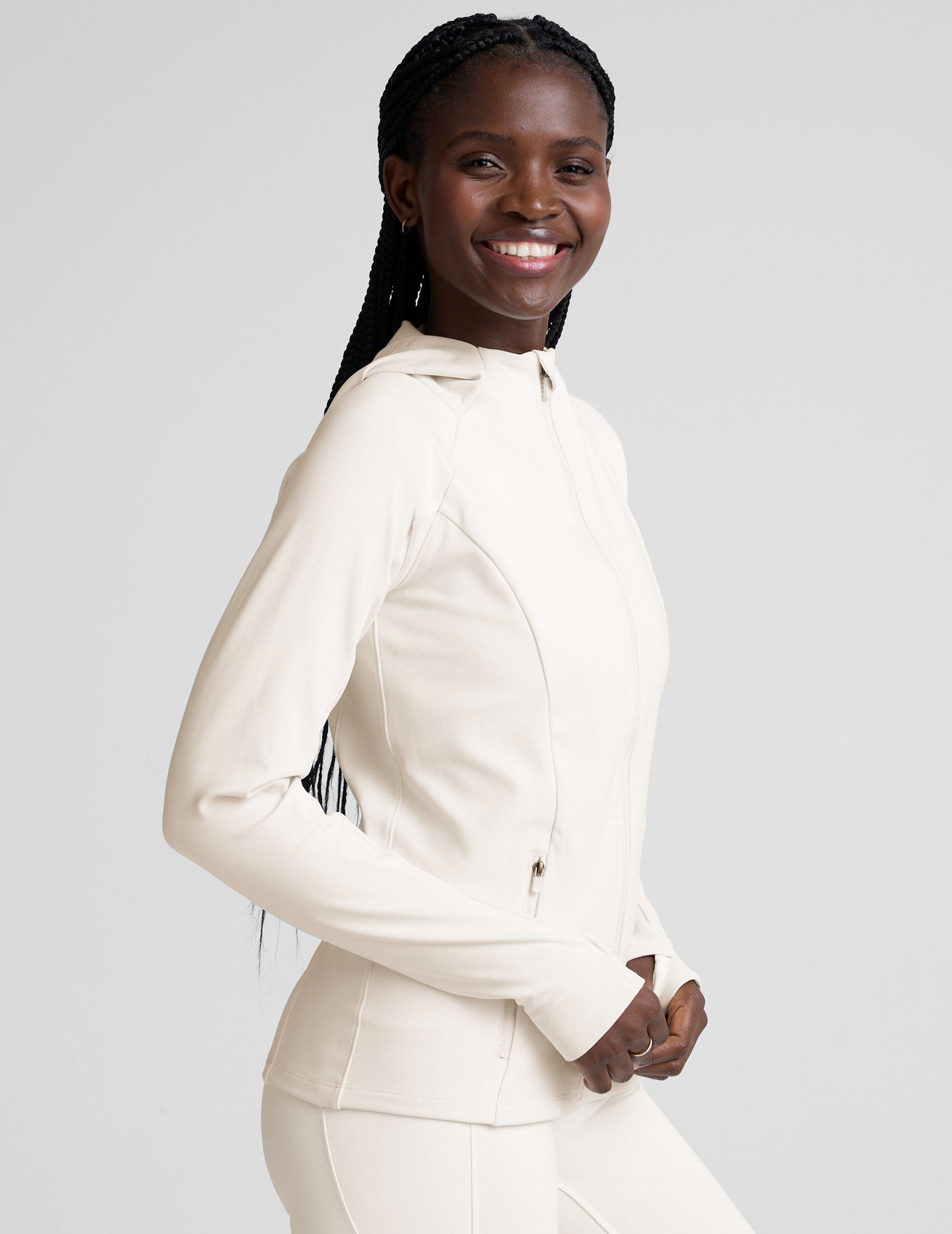Pacer Fleece-Backed Full Zip Jacket - Image 2
