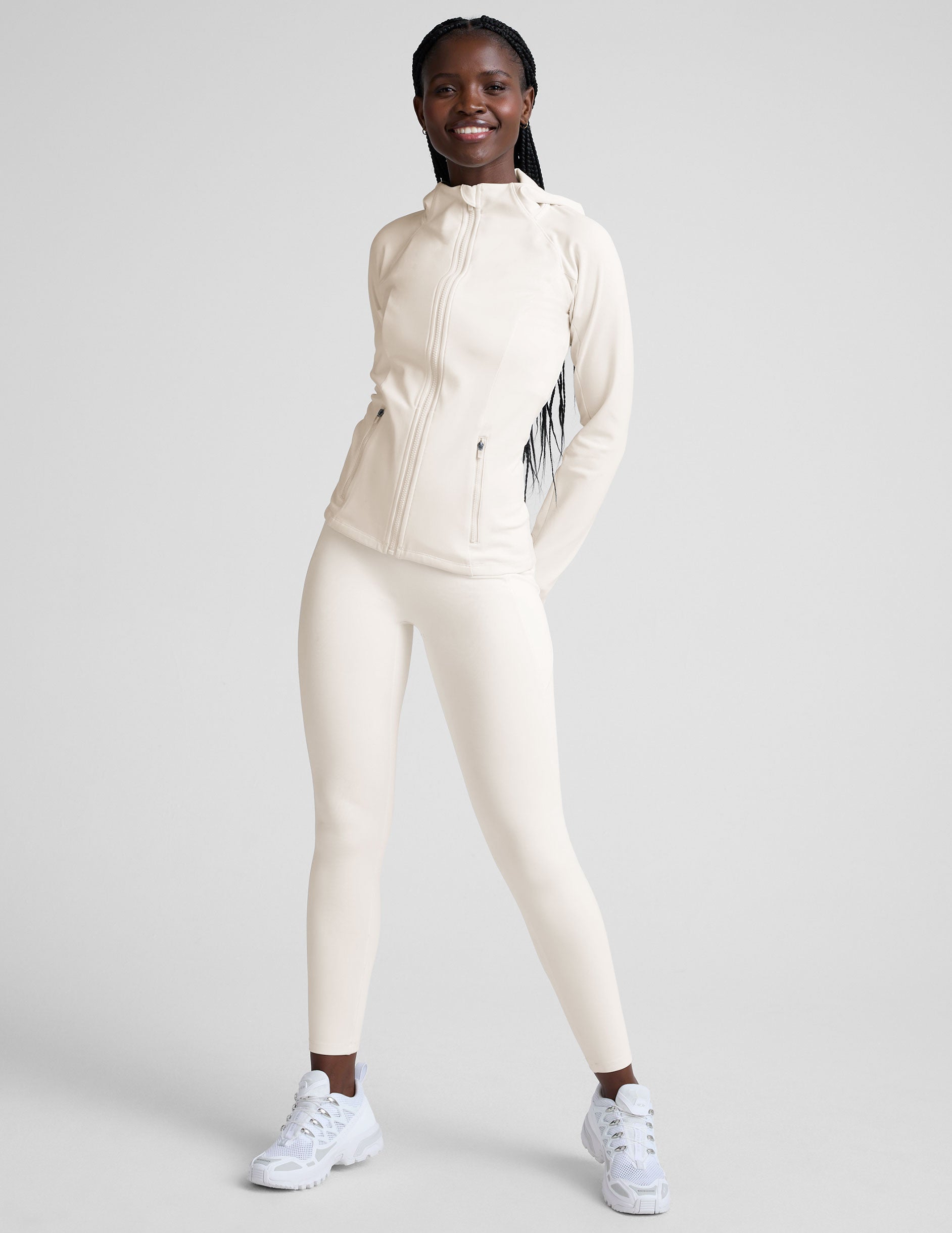 Pacer Fleece-Backed Zip Pocket Full Length Legging - Image 8