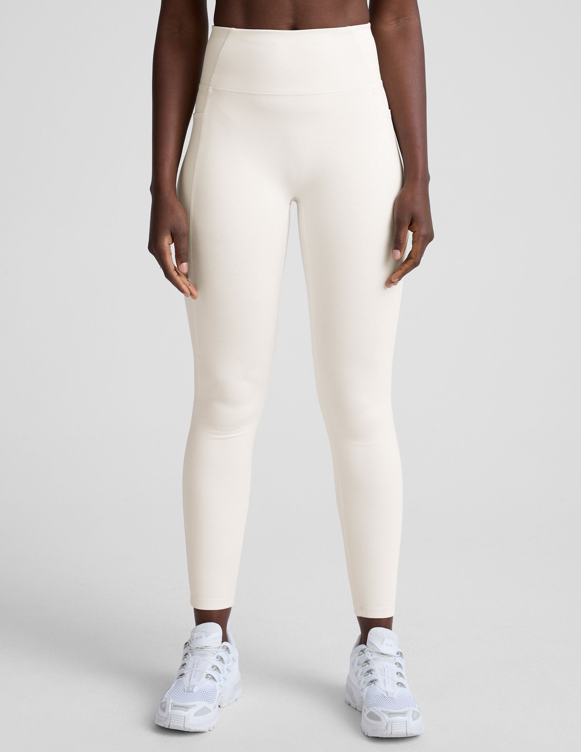 Pacer Fleece-Backed Zip Pocket Full Length Legging - Image 5