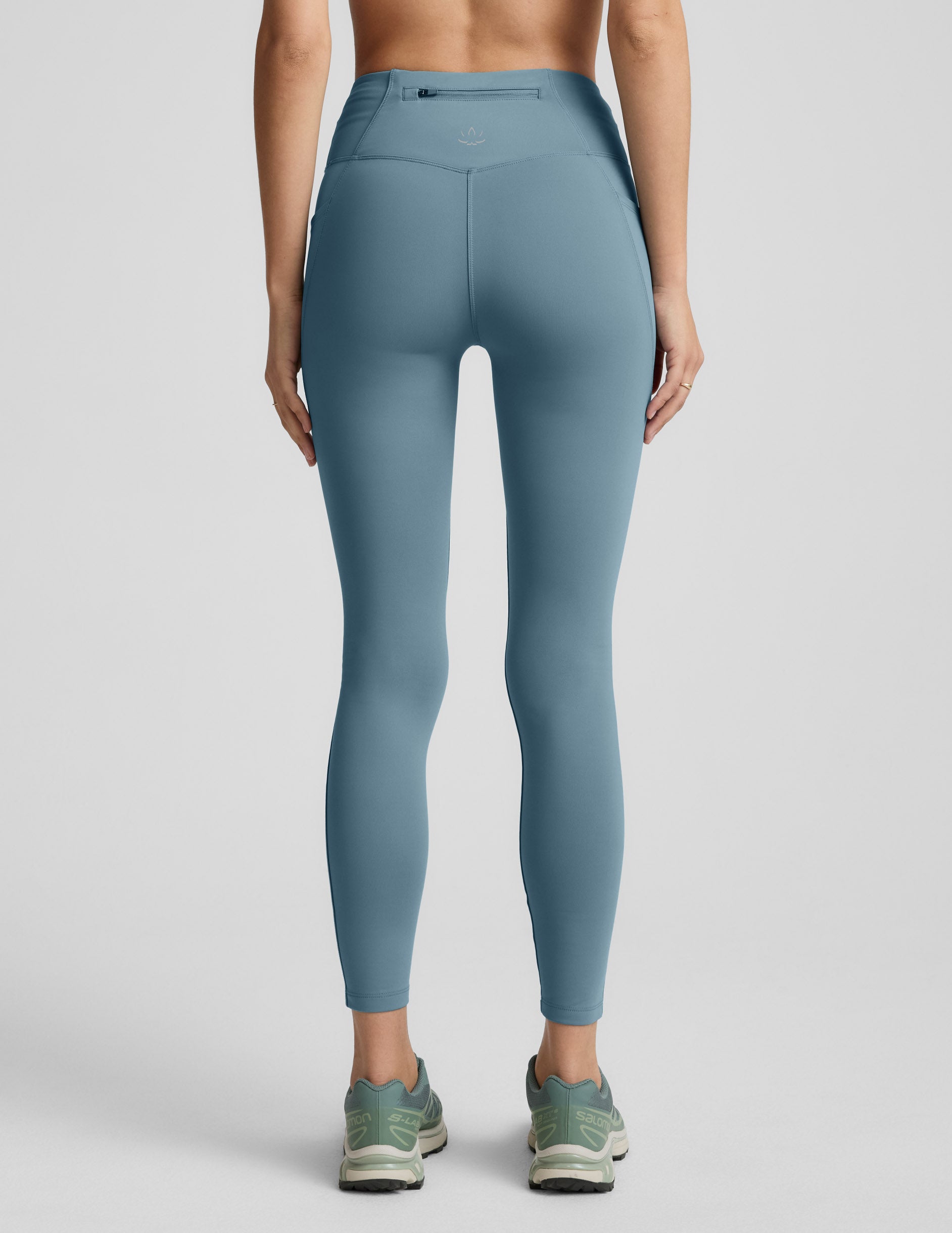 Pacer Fleece-Backed Zip Pocket Full Length Legging - Image 4