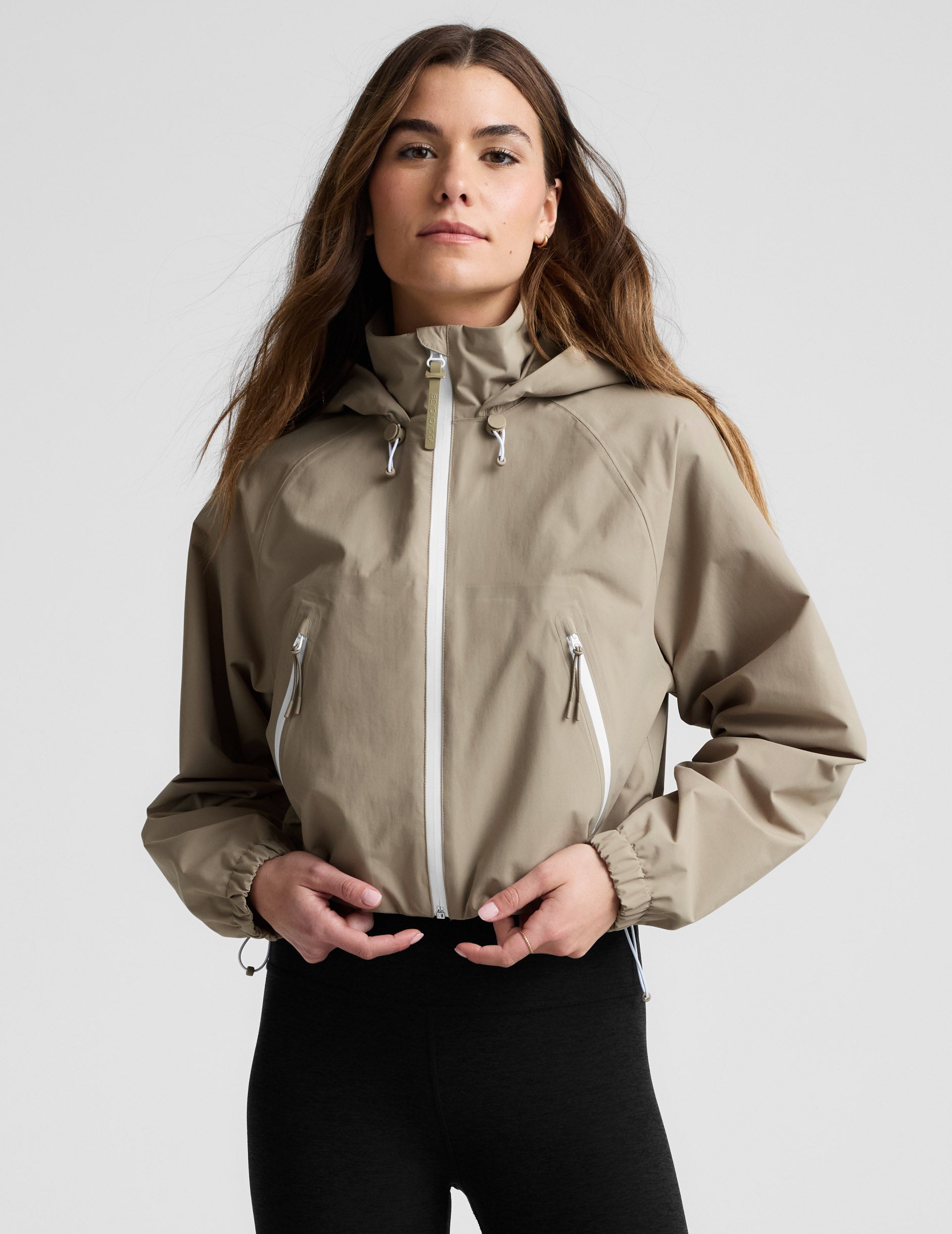 Rain Or Shine Adjustable Hooded Jacket