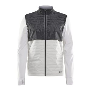 Men's Lumen SubZ Running Jacket - TOFU/BLACK